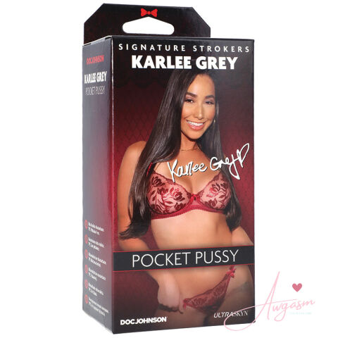 Signature Strokers Karlee Grey Pocket Pussy-Vanilla
