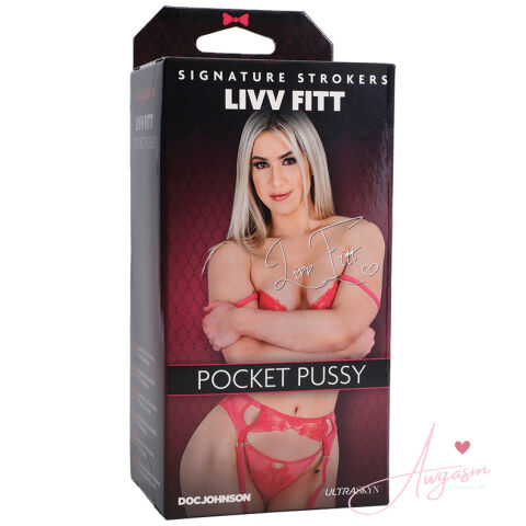 Signature Strokers Livv Fitt ULTRASKYN Pocket Pussy-Vanilla
