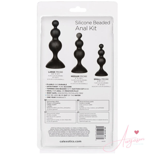 Silicone Beaded Anal Kit - Image 4