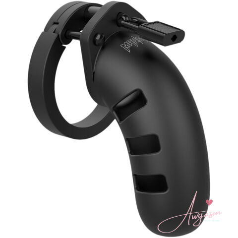 Silicone Chastity Cock Cage - Medium