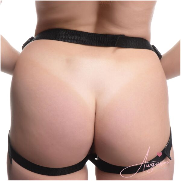 Silicone Double Dildo with Harness - Image 4