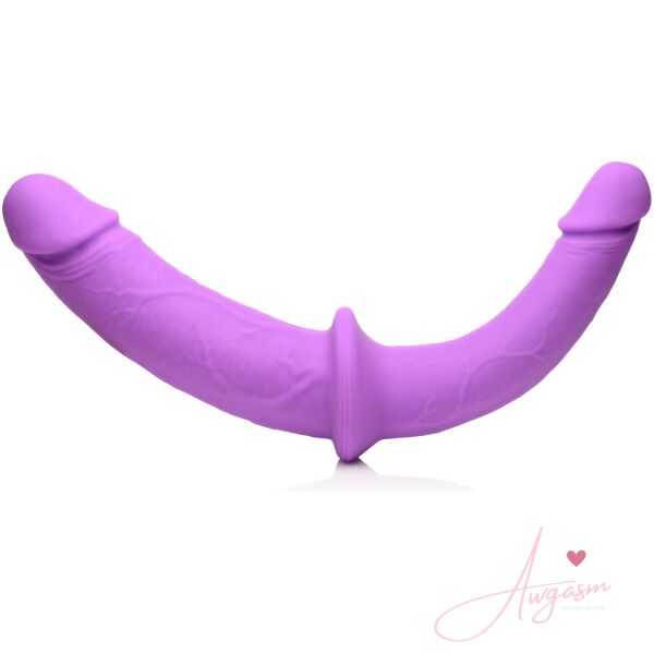 Silicone Double Dildo with Harness - Image 5