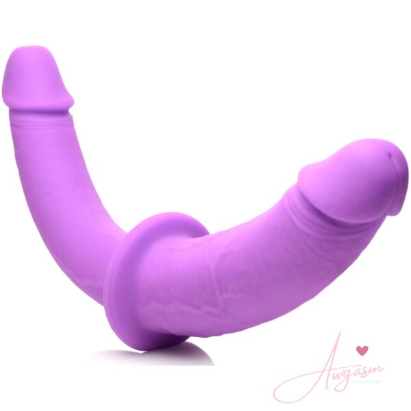 Silicone Double Dildo with Harness - Image 7