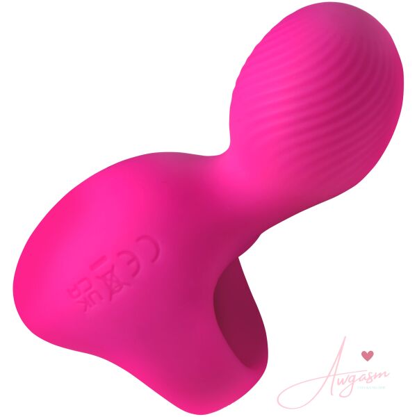 Silicone Finger Vibrator - Pink - Image 5