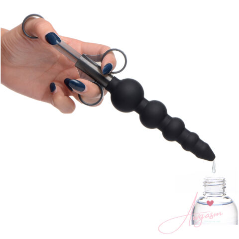 Silicone Graduated Beads Lubricant Launcher
