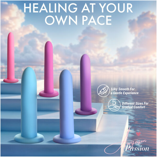 Silicone Pelvic Kegel Exerciser Set - Image 2
