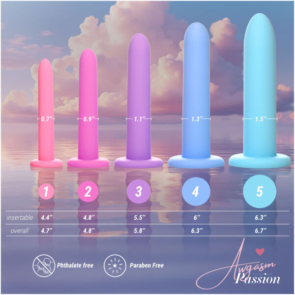 Silicone Pelvic Kegel Exerciser Set - Image 4