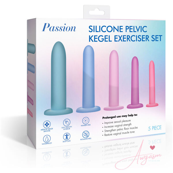 Silicone Pelvic Kegel Exerciser Set - Image 6