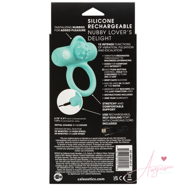 Silicone Rechargeable Nubby LoverÕs Delight - Image 4