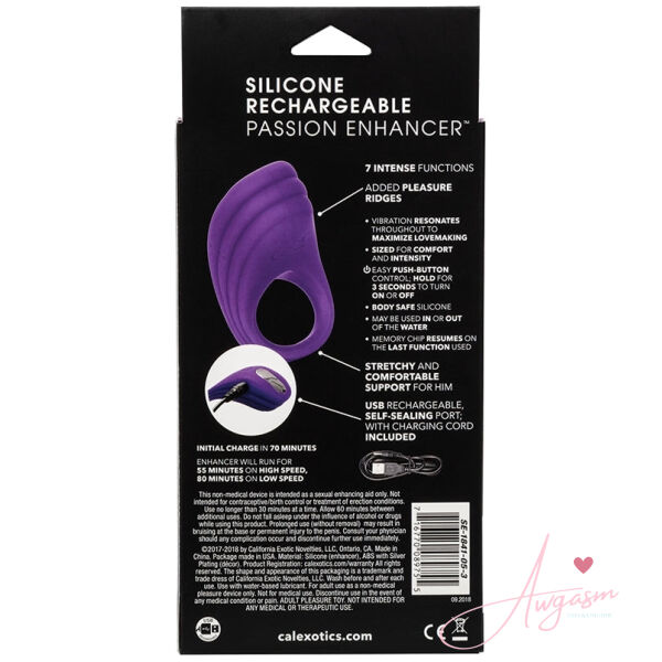 Silicone Rechargeable Passion Enhancer - Image 4