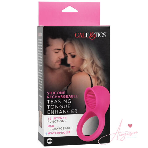 Silicone Rechargeable Teasing Tongue Enhancer