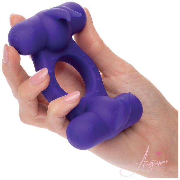Silicone Rechargeable Triple Orgasm Enhancer - Image 3