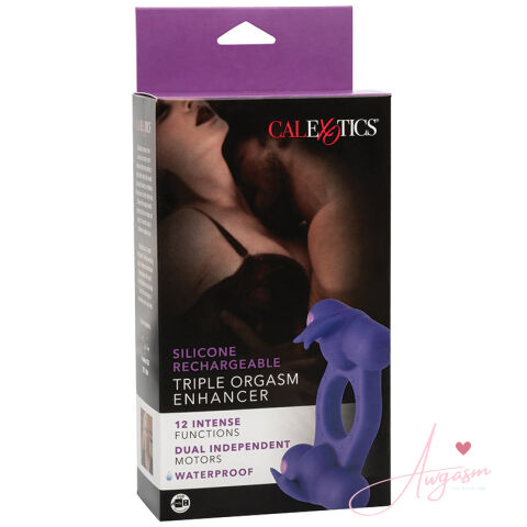 Silicone Rechargeable Triple Orgasm Enhancer