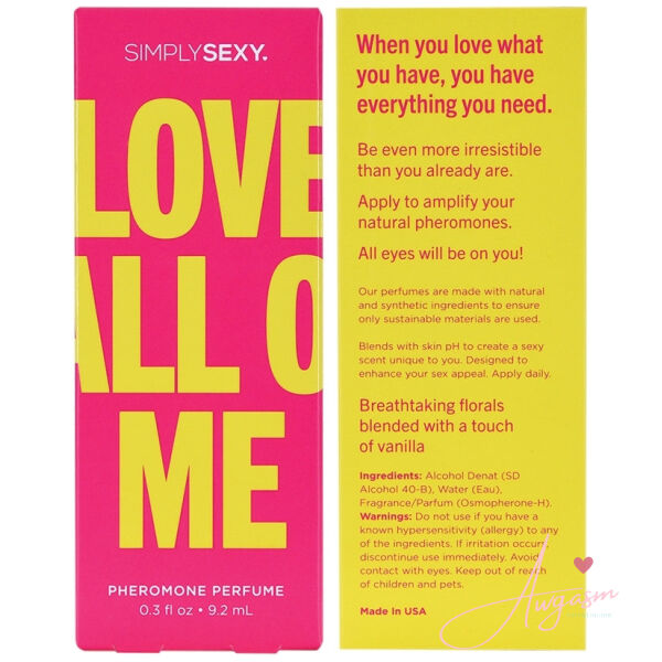 Simply Sexy Pheromone Perfume-Love All Of Me 0.3oz - Image 5