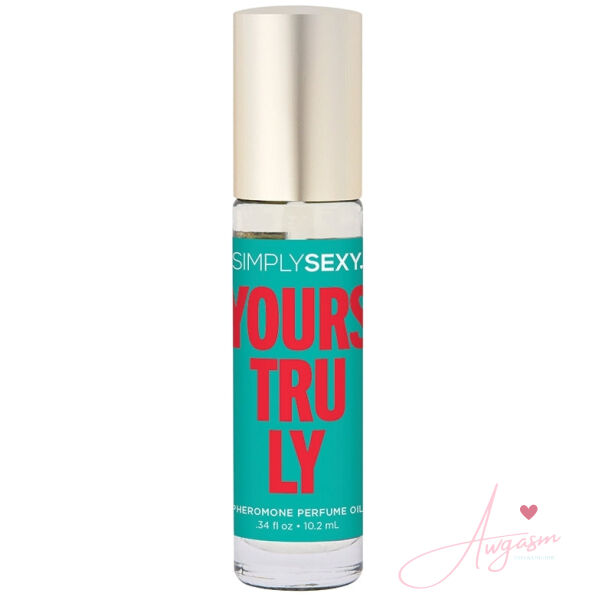 Simply Sexy Pheromone Perfume Oil Roll-On-Yours Truly 0.34oz - Image 2