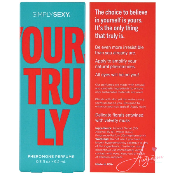 Simply Sexy Pheromone Perfume-Yours Truly 0.3oz - Image 5