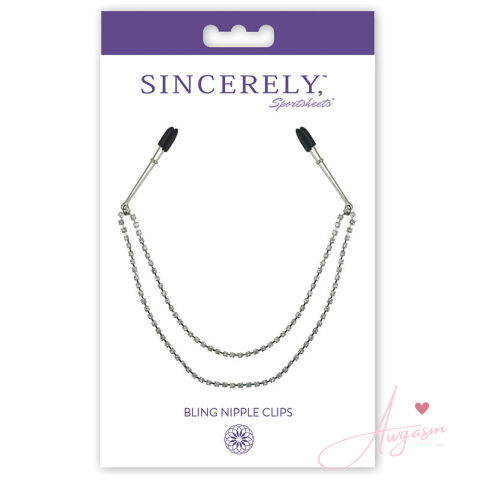 Sincerely Bling Nipple Clips