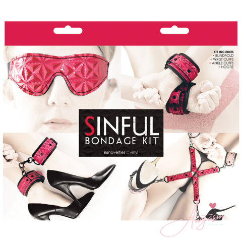 Sinful Bondage Kit-Pink