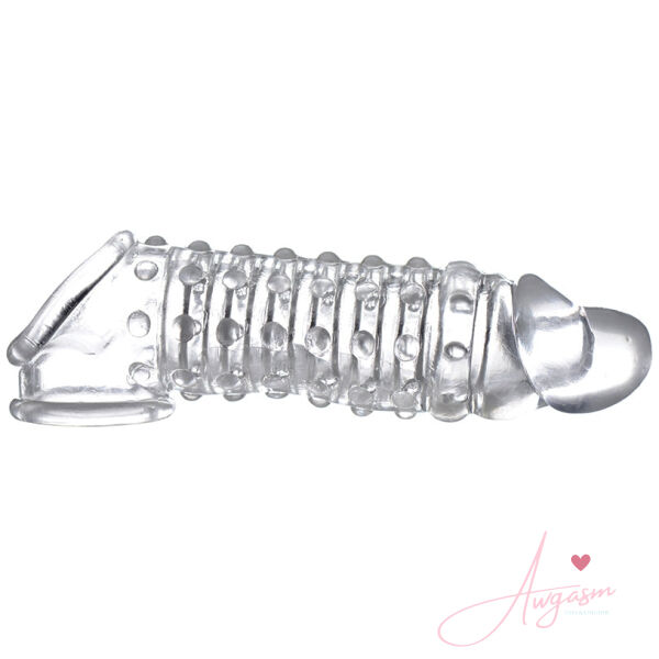 Size Matters Penis Enhancer Sleeve-Clear 1.5inch - Image 2