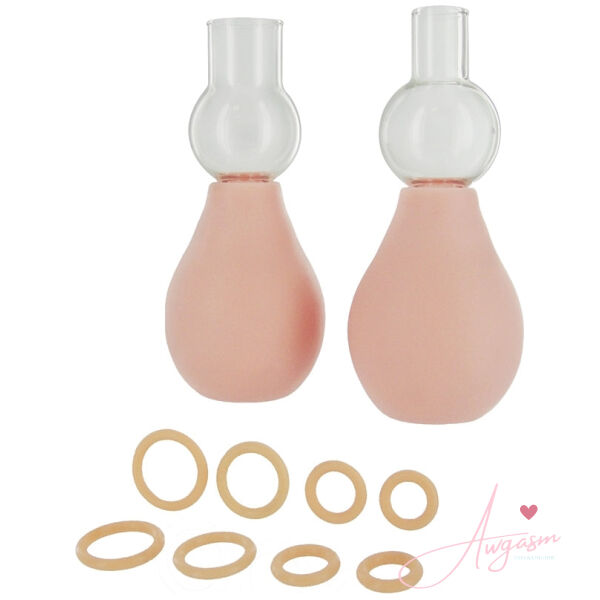 Size Matters Perfect Fit Nipple Enlarger Pumps With O Rings - Image 2