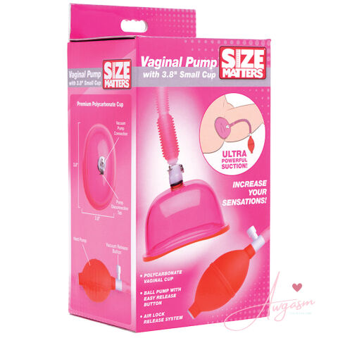 Size Matters Vaginal Pump 3.8" Small Cup