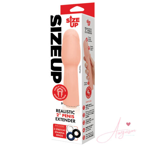 Size Up Realistic Penis Extender 2