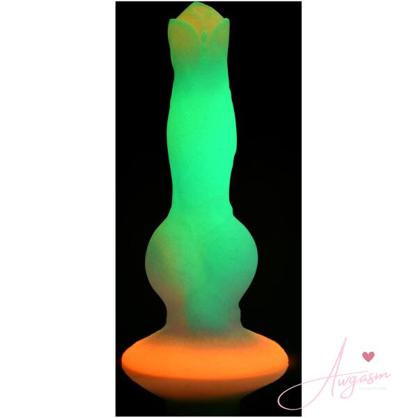 Space Cock Glow-in-the-Dark Silicone Alien Dildo - Image 4
