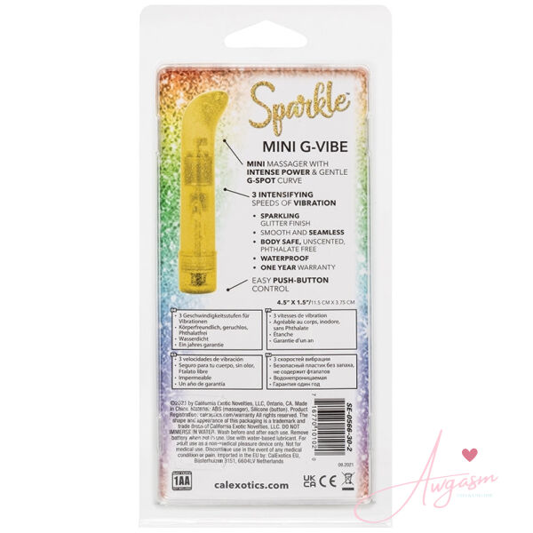 Sparkle Mini G-Vibe-Yellow - Image 4