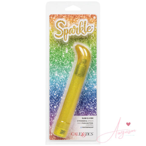 Sparkle Slim G-Vibe-Yellow