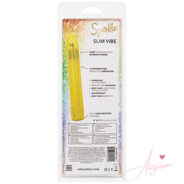 Sparkle Slim Vibe-Yellow - Image 4