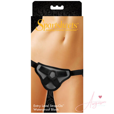 Sportsheets Entry Level Strap-On Waterproof-Black