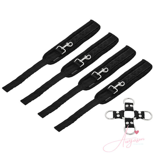 Sportsheets Hog Tie & Cuff 5 Piece Set - Image 3