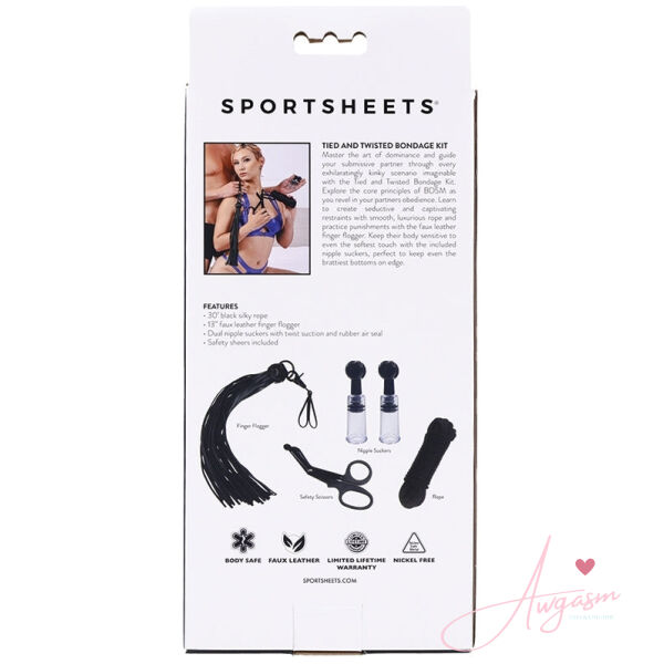 Sportsheets Tied and Twisted Bondage Kit - Image 3