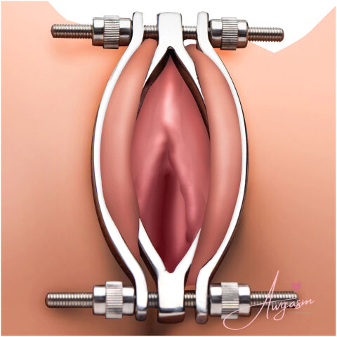 Stainless Steel Adjustable Pussy Clamp