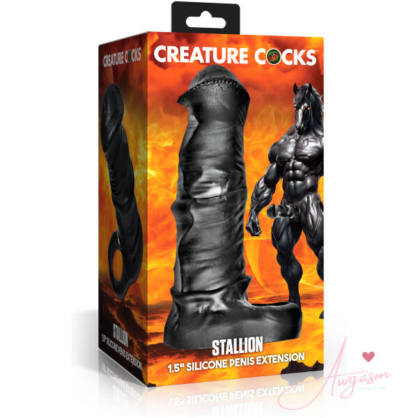 Stallion 1.5" Silicone Penis Extension - Image 6