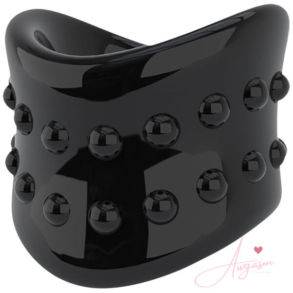 Stay Hard Beef Ball Stretcher X Long 1.5" Diameter-Black - Image 2