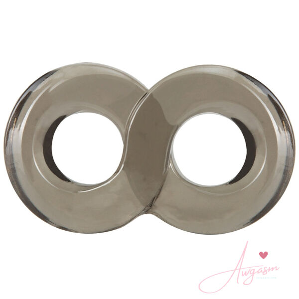Stay Hard Cock Ring and Ball Strap-Black - Image 2