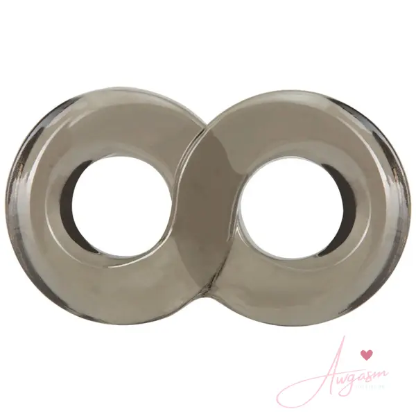 Stay Hard Cock Ring and Ball Strap-Black - Image 2