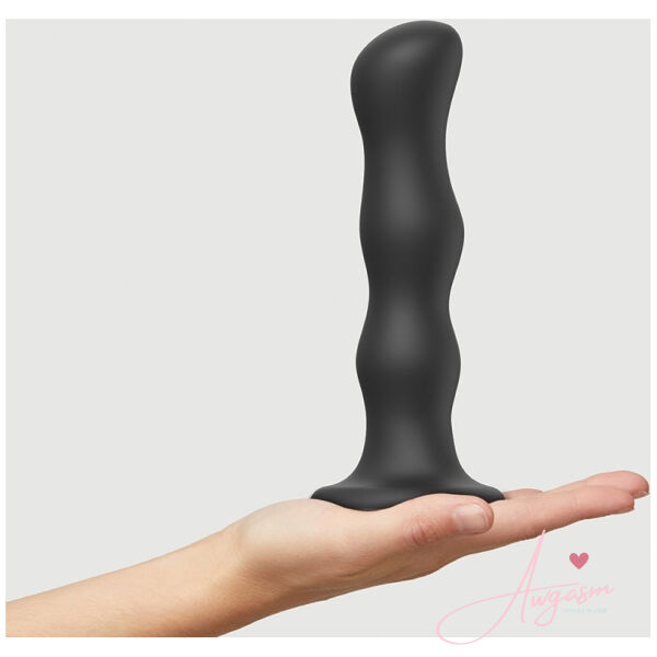 Strap On Me Geisha Dildo with Balls-Black XL - Image 3