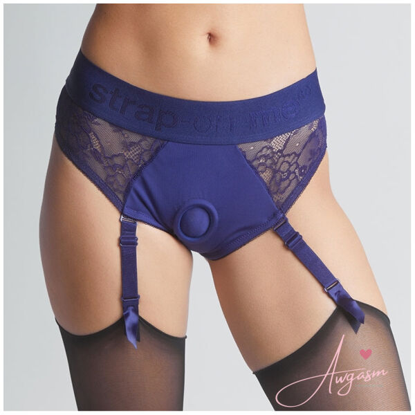 Strap On Me Harness Lingerie Diva-Night Blue M - Image 2