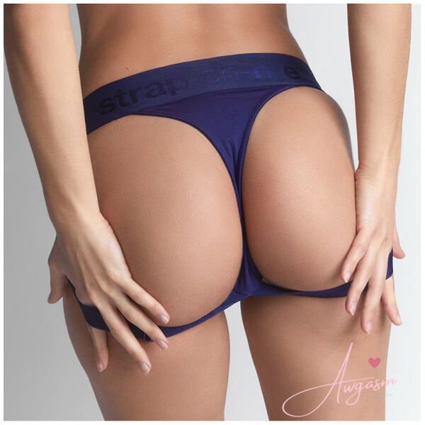Strap On Me Harness Lingerie Heroine-Night Blue XXL - Image 3