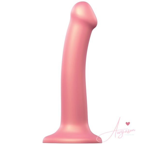 Strap On Me Mono Density Dildo Metallic-Vieux Rose - Image 2