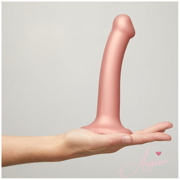 Strap On Me Mono Density Dildo Metallic-Vieux Rose - Image 3