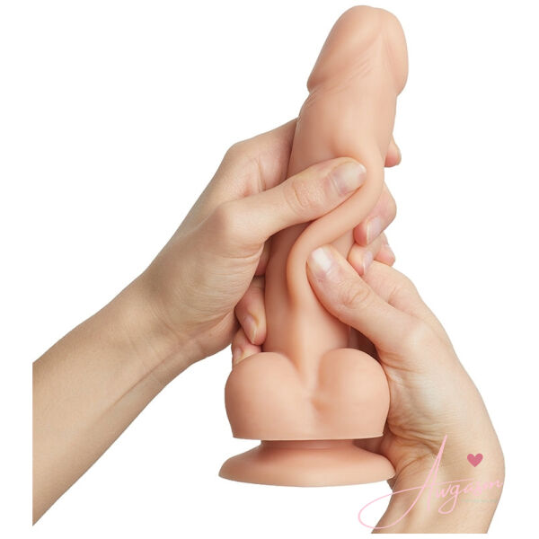 Strap On Me Sliding Skin Realistic Dildo-Vanilla L - Image 3