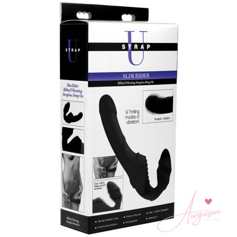 Strap U Slim Rider Strapless Strap On Vibe