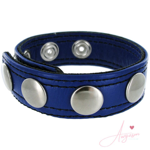 Strict Leather Blue Speed Snap Cock Ring