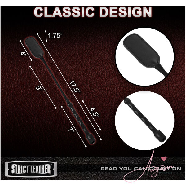 Strict Leather Short Riding Crop - Image 4