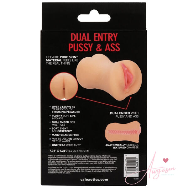 Stroke It Dual Entry Pussy & Ass-Ivory - Image 3