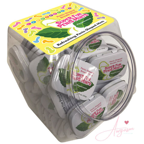 Super Fun Penis Mints Display of 48