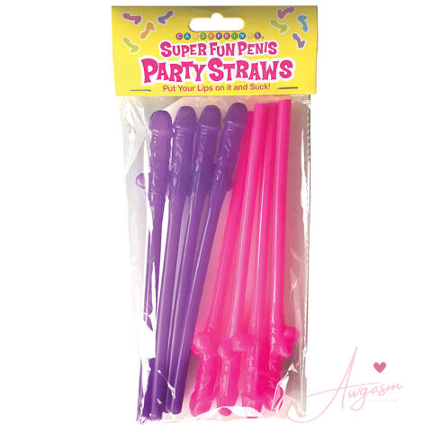 Super Fun Penis Party Straws